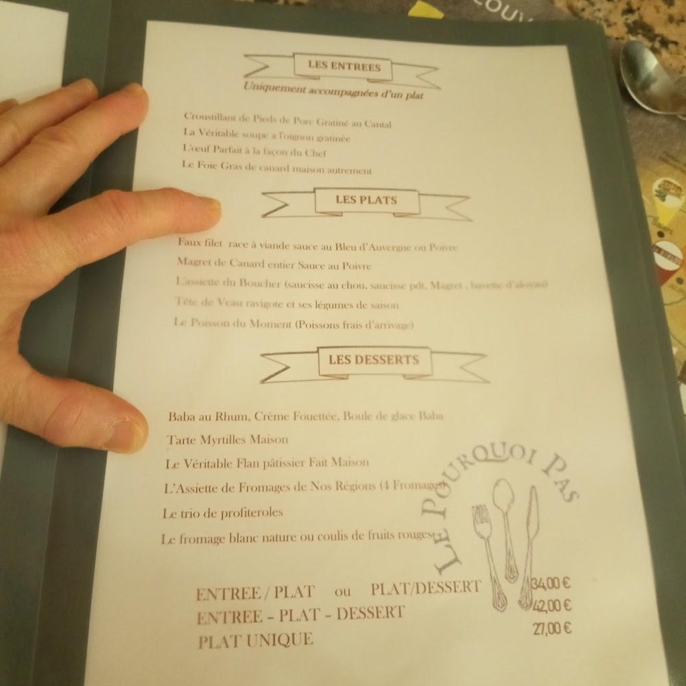 Le Pourquoi Pas - Menu Image 2