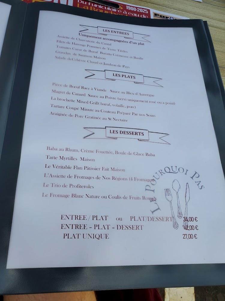 Le Pourquoi Pas - Menu Image 3
